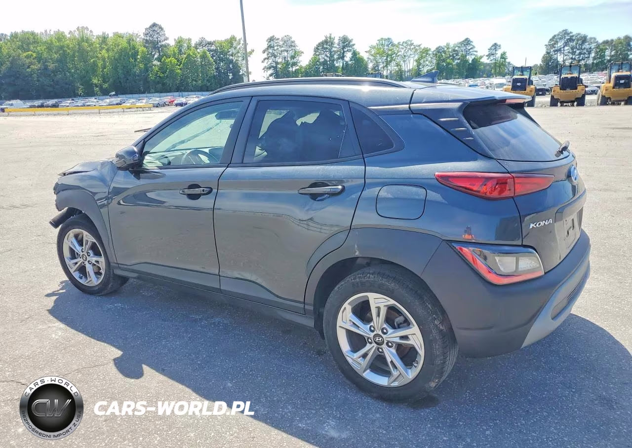 2022 Hyundai Kona Sel VIN:KM8K32AB2NU865687 - 2