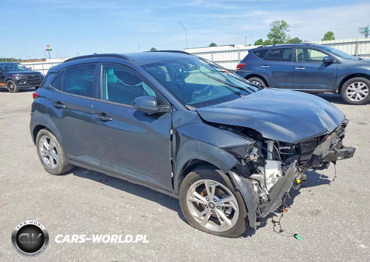2022 Hyundai Kona Sel VIN:KM8K32AB2NU865687 - 4
