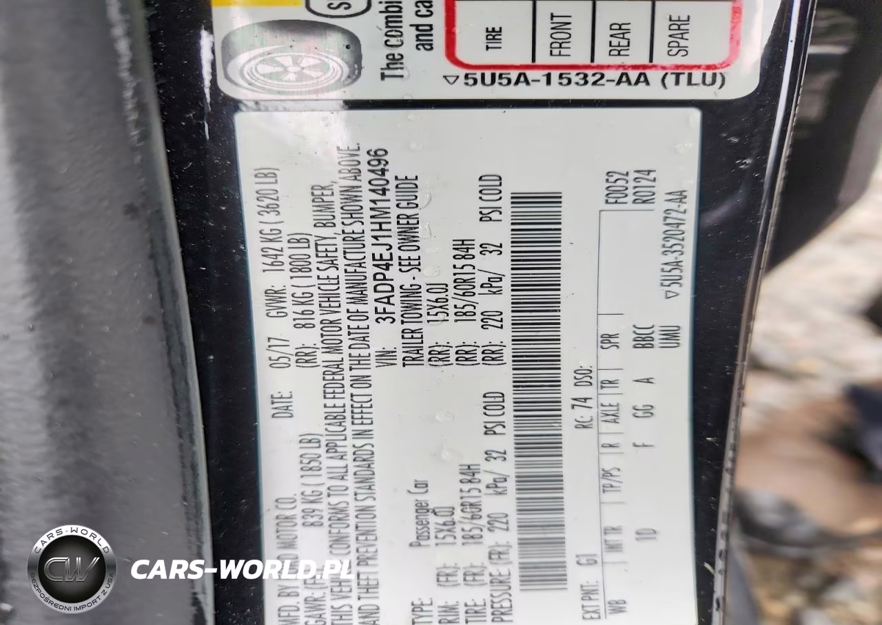 2017 Ford Fiesta Se VIN:3FADP4EJ1HM140496 - 13