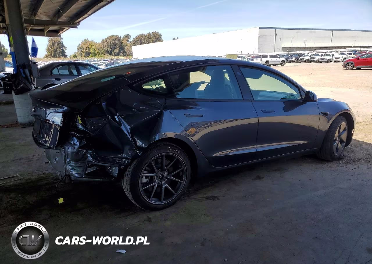 2022 Tesla Model 3 VIN:5YJ3E1EA0NF129600 - 3