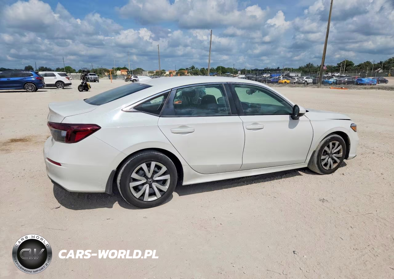 2025 Honda Civic Lx VIN:2HGFE2F21SH575305 - 3
