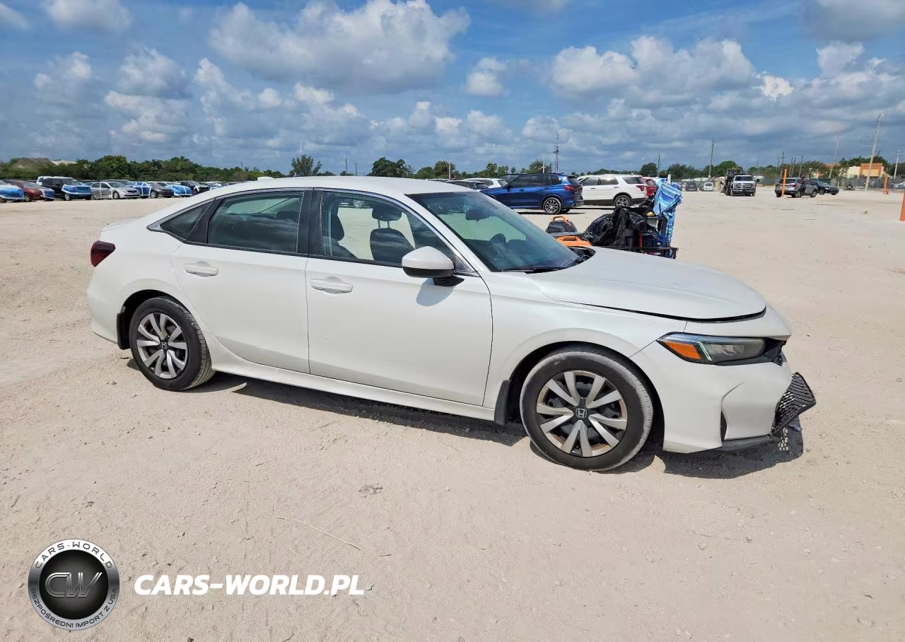 2025 Honda Civic Lx VIN:2HGFE2F21SH575305 - 4