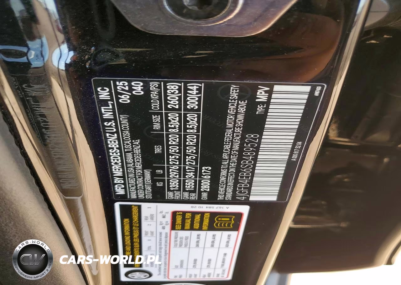 2025 Mercedes-Benz Gle 350 VIN:4JGFB4EB6SB489528 - 12