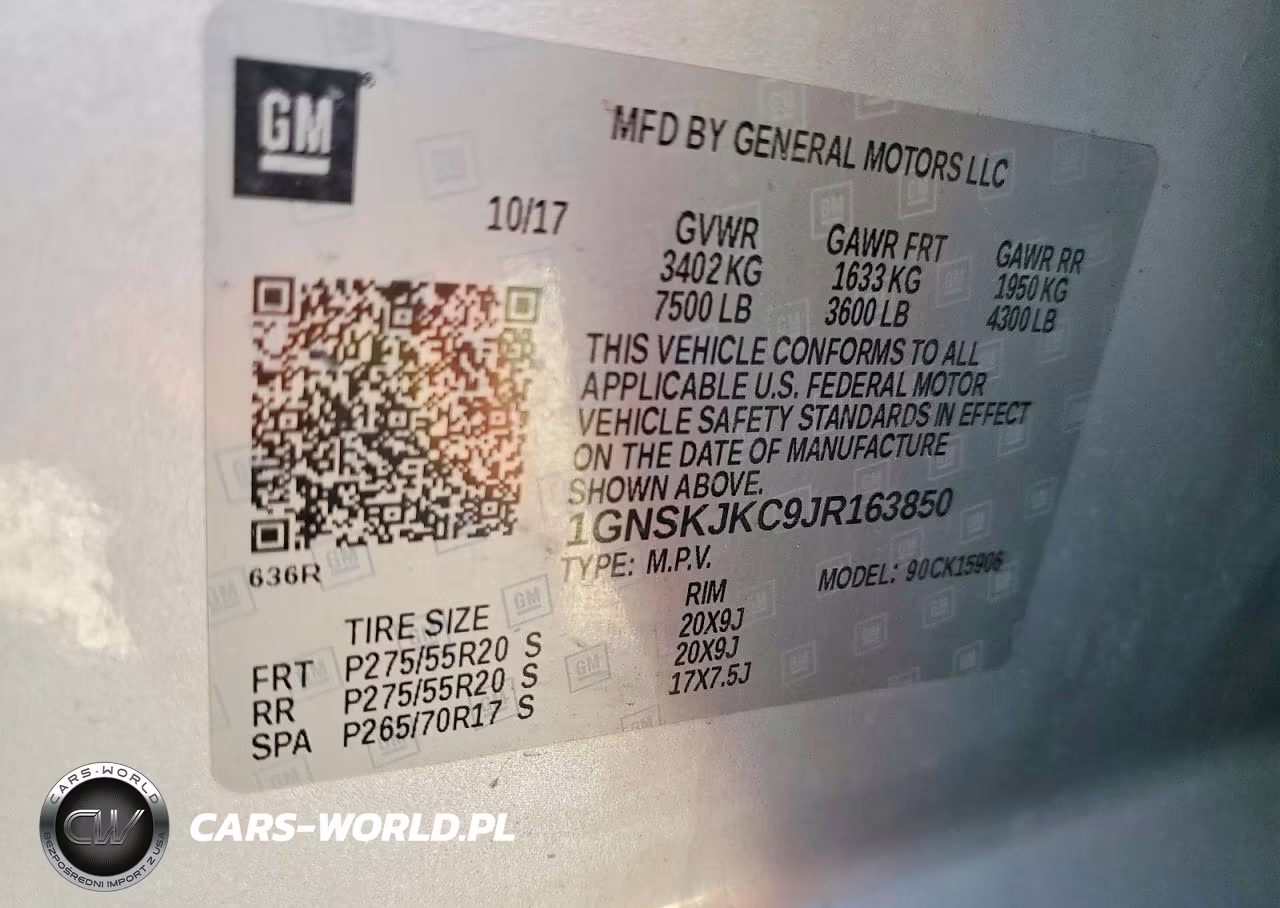 2018 Chevrolet Suburban K1500 Premier VIN:1GNSKJKC9JR163850 - 14