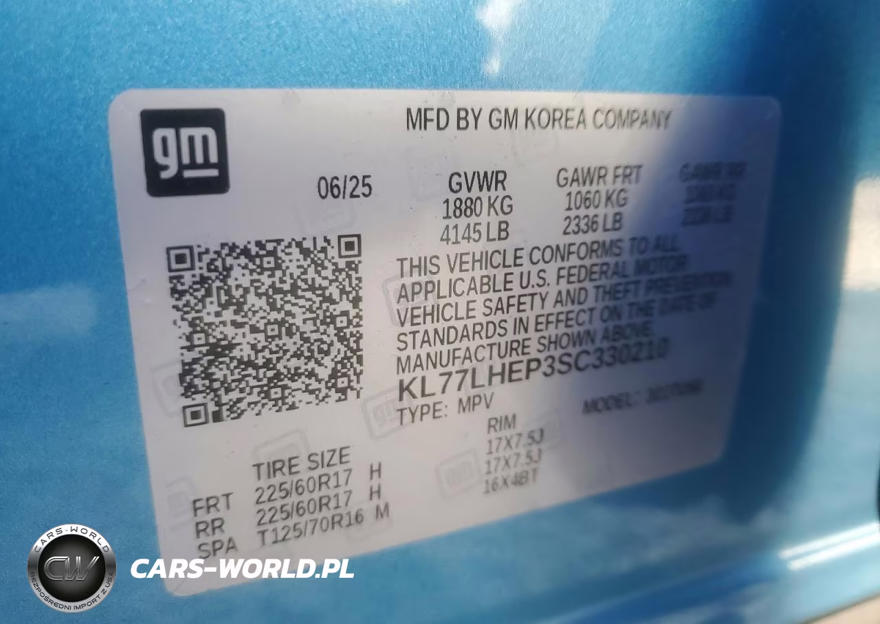 2025 Chevrolet Trax 1Lt VIN:KL77LHEP3SC330210 - 14
