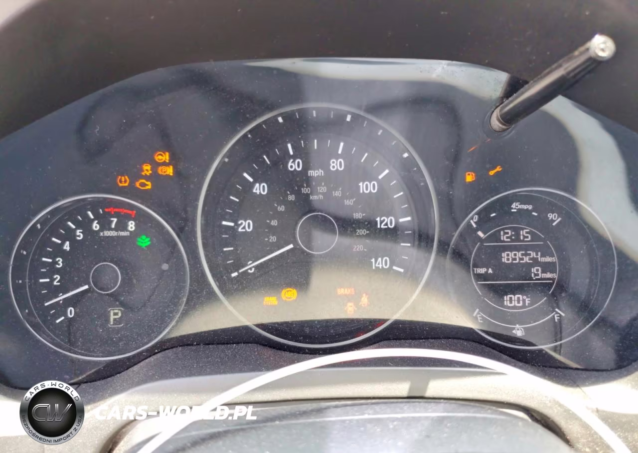 2016 Honda Hr-V Lx VIN:3CZRU5H37GM722865 - 9