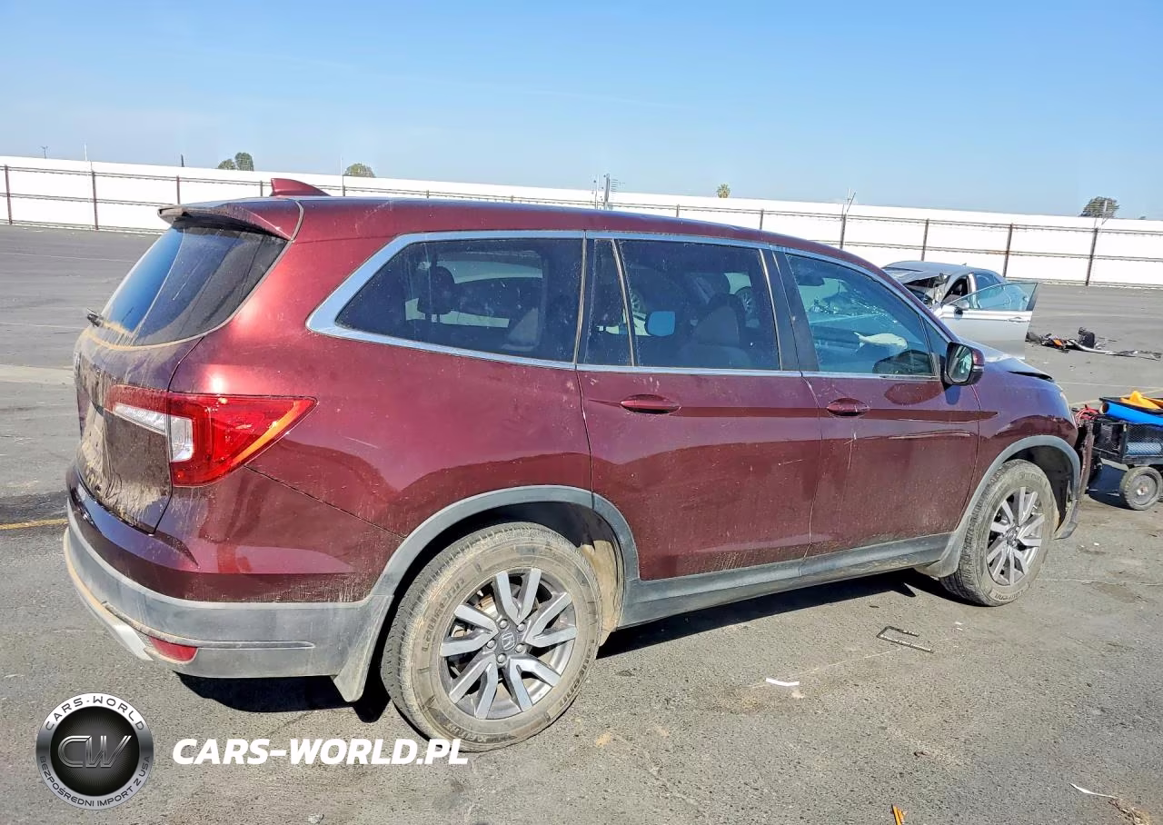 2019 Honda Pilot Ex VIN:5FNYF5H31KB045630 - 3