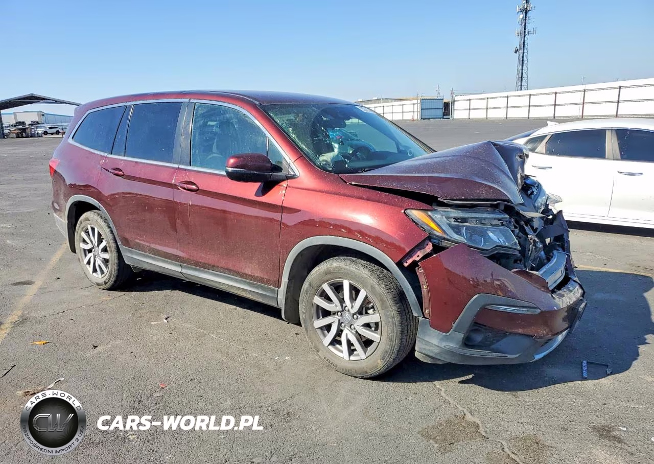 2019 Honda Pilot Ex VIN:5FNYF5H31KB045630 - 4
