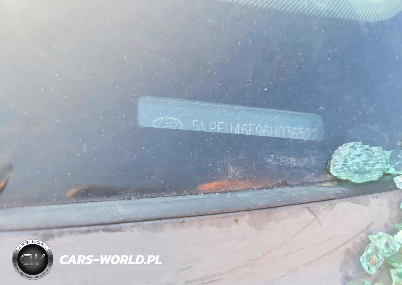 2006 Hyundai Sonata Gls V6 VIN:5NPEU46F96H036522 - 12