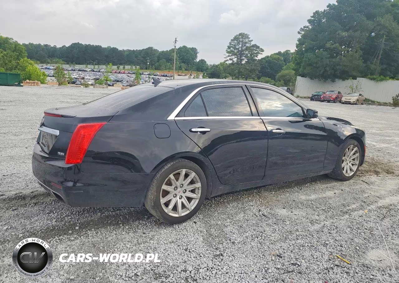 2014 Cadi Cts Luxury VIN:1G6AR5S37E0153886 - 3
