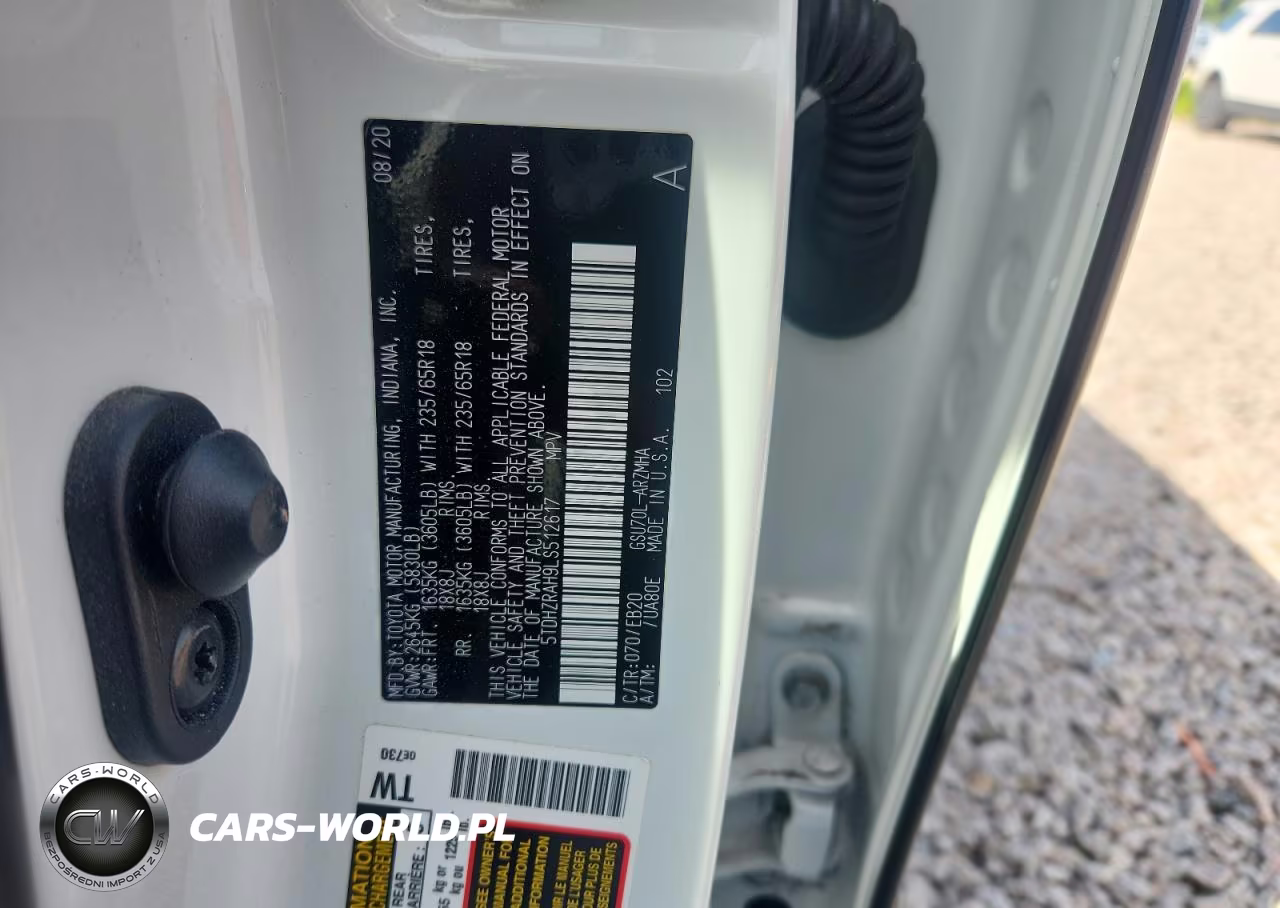 2020 Toyota Highlander Xle VIN:5TDHZRAH9LS512617 - 13