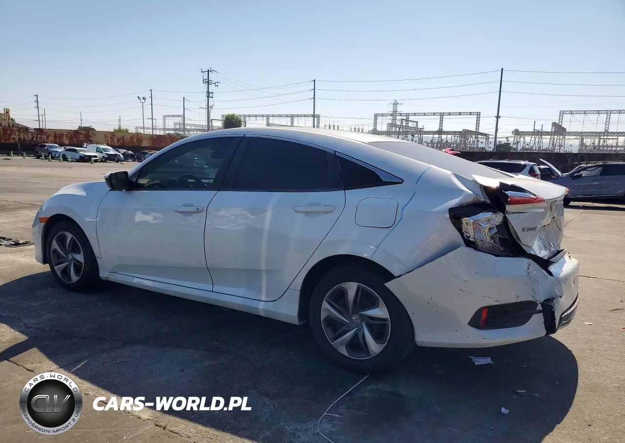 2020 Honda Civic Lx VIN:2HGFC2F60LH544699 - 2