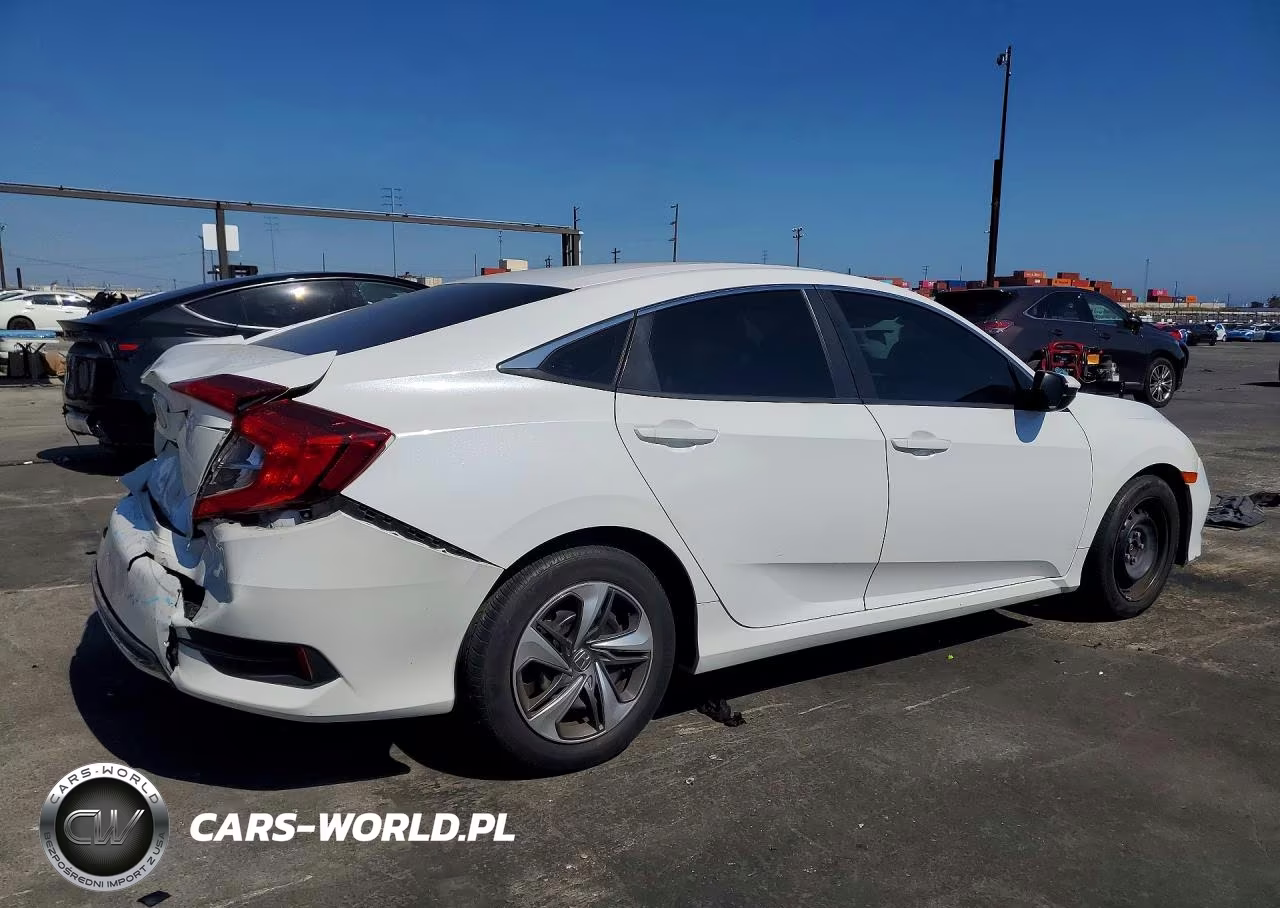 2020 Honda Civic Lx VIN:2HGFC2F60LH544699 - 3