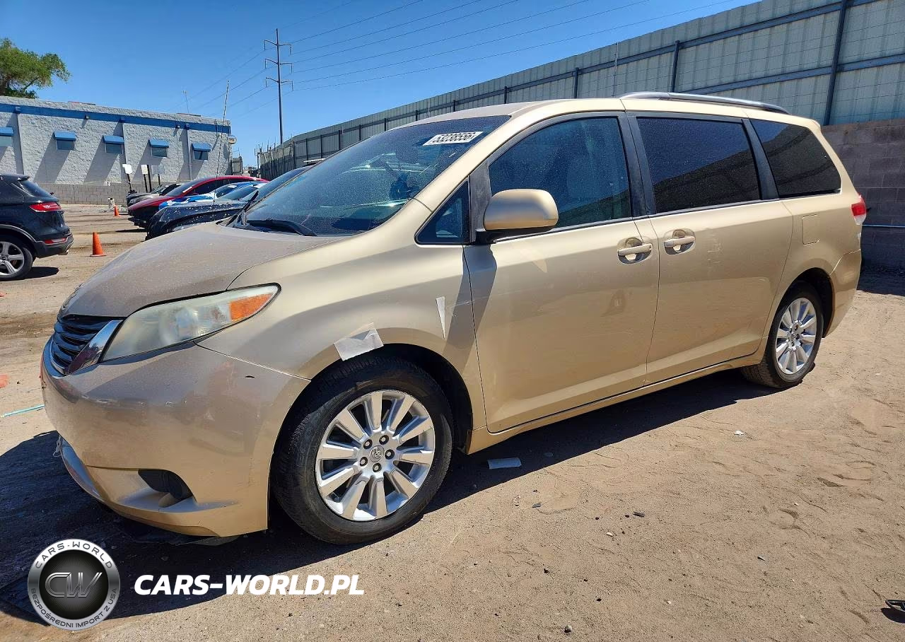 2011 Toyota Sienna Le VIN:5TDJK3DC4BS005366 - 1