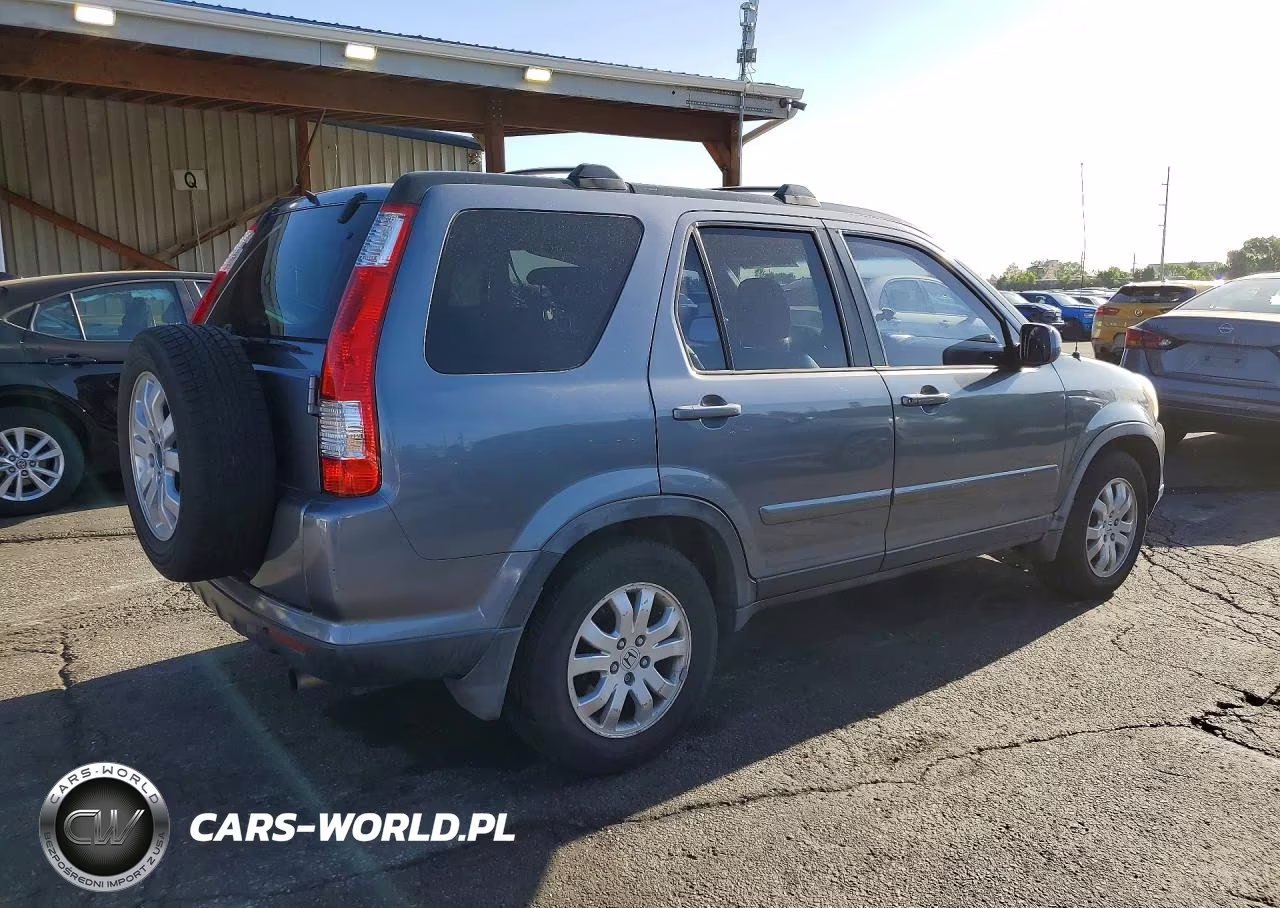 2006 Honda Cr-V Se VIN:JHLRD78926C037780 - 3