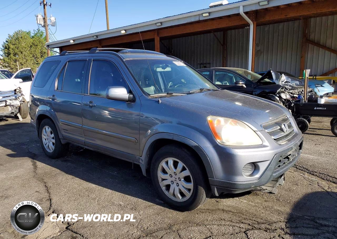 2006 Honda Cr-V Se VIN:JHLRD78926C037780 - 4