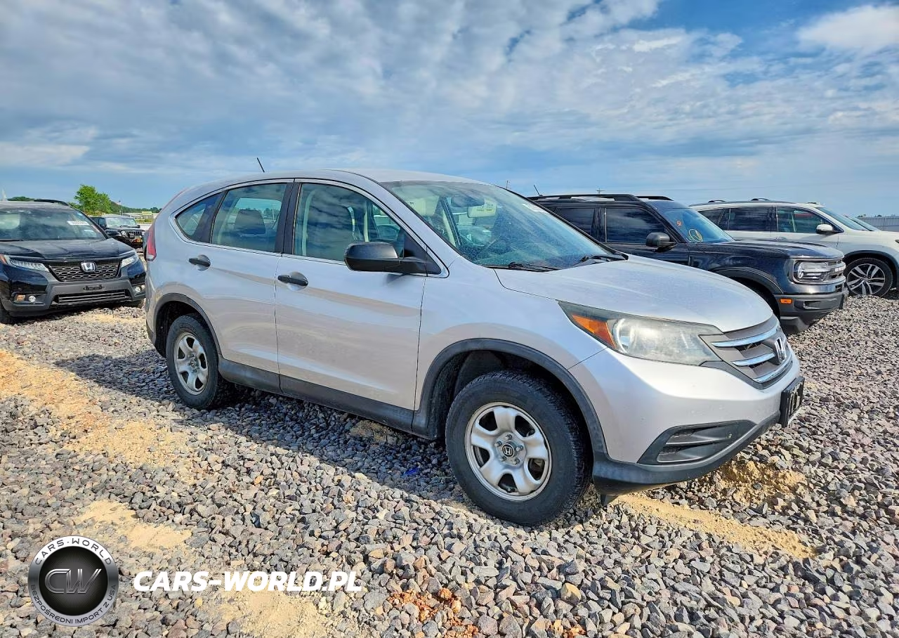 2014 Honda Cr-V Lx VIN:2HKRM3H36EH523142 - 4