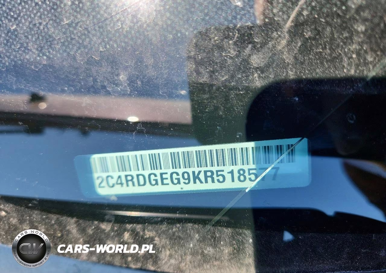 2019 Dodge Grand Caravan Gt VIN:2C4RDGEG9KR518577 - 13