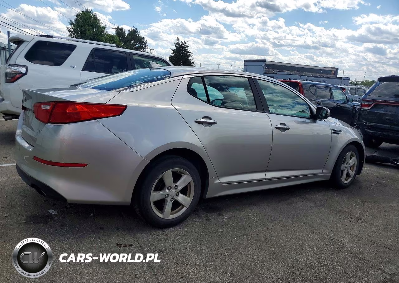 2015 Kia Optima Lx VIN:KNAGM4A7XF5546061 - 3