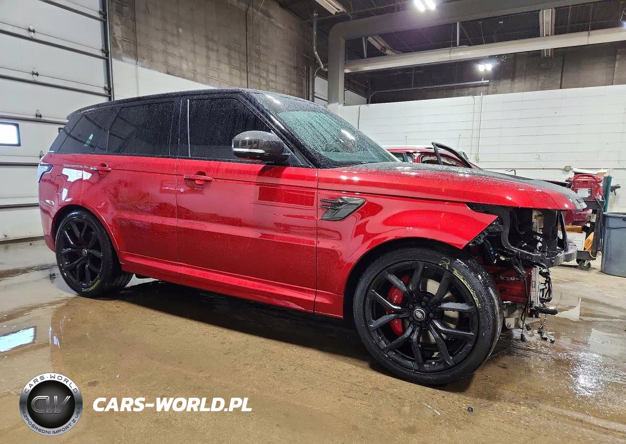 2020 Land Rover Range Rover Sport Svr VIN:SALWZ2RE4LA878614 - 4