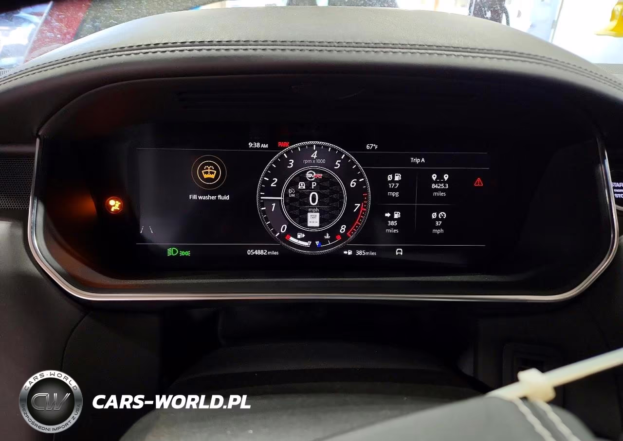 2020 Land Rover Range Rover Sport Svr VIN:SALWZ2RE4LA878614 - 9