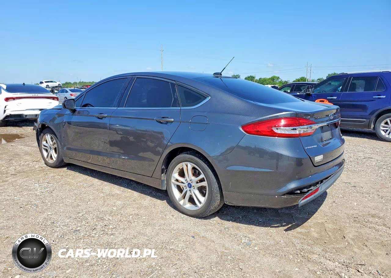 2018 Ford Fusion Se VIN:3FA6P0HD9JR211539 - 2