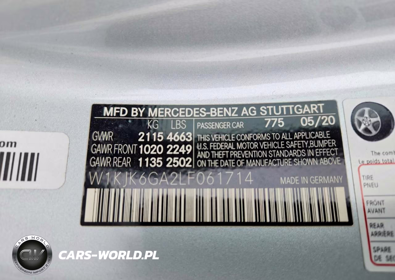 2020 Mercedes-Benz Sl 450 VIN:W1KJK6GA2LF061714 - 13