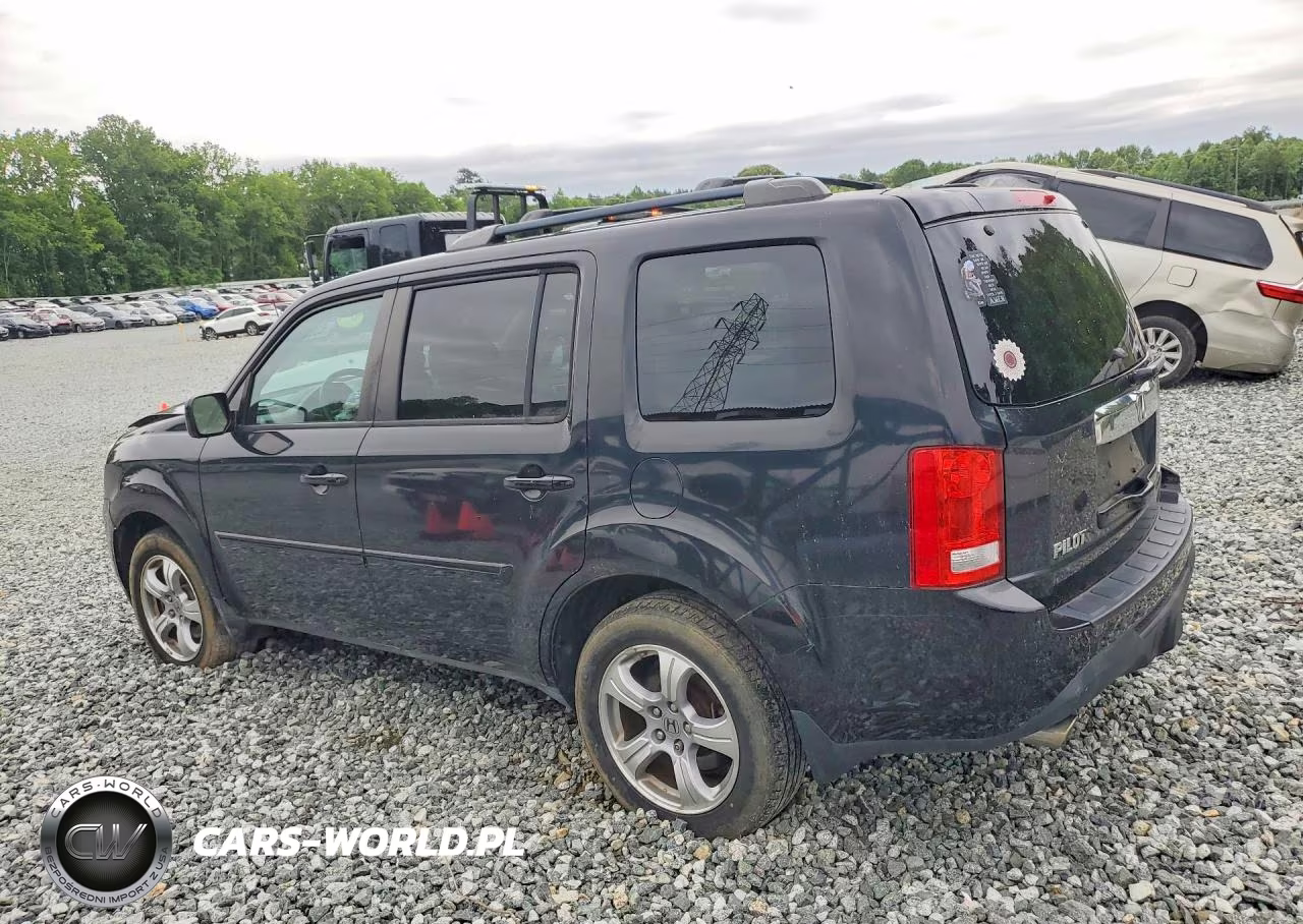 2012 Honda Pilot Exl VIN:5FNYF4H68CB006488 - 2