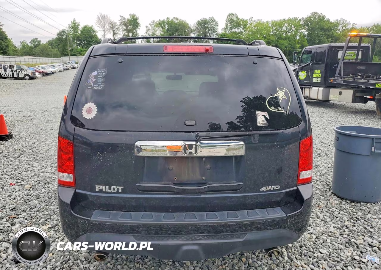 2012 Honda Pilot Exl VIN:5FNYF4H68CB006488 - 6
