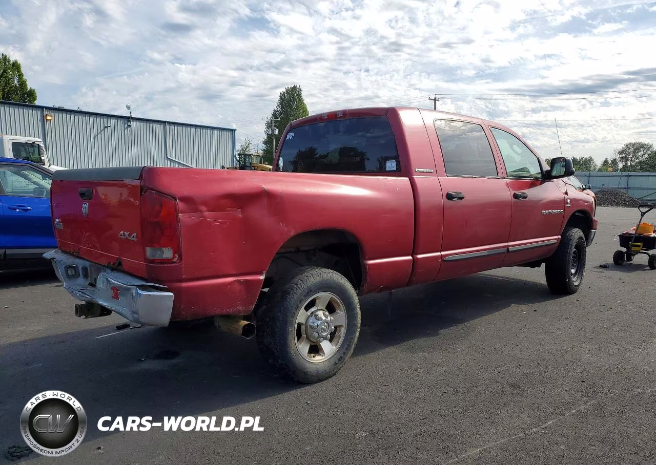 2006 Dodge Ram 2500 VIN:3D7KS29C46G229061 - 3