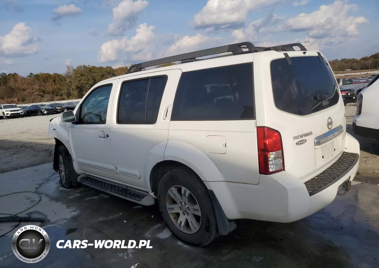 2010 Nissan Pathfinder S VIN:5N1AR1NN7AC625740 - 2