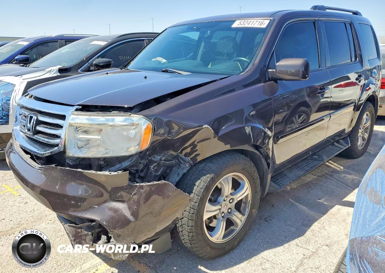 2013 Honda Pilot Exl – zdjęcie 1 z 13