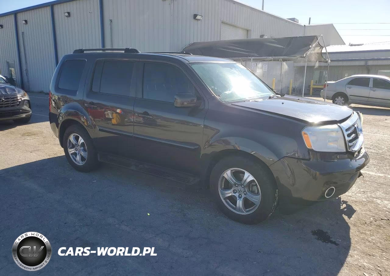 2013 Honda Pilot Exl VIN:5FNYF4H55DB077916 - 4
