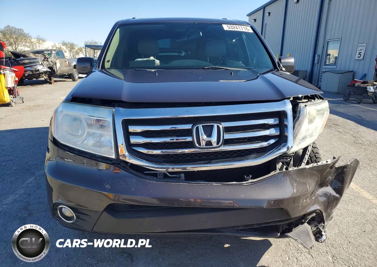 2013 Honda Pilot Exl VIN:5FNYF4H55DB077916 - 5