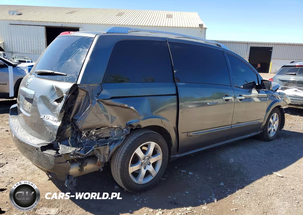 2008 Nissan Quest 3.5 VIN:5N1BV28UX8N104020 - 3