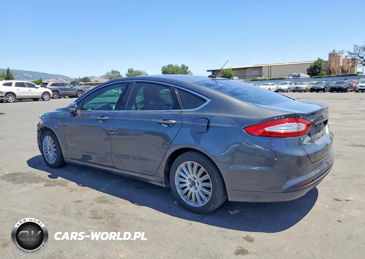 2016 Ford Fusion Se Phev VIN:3FA6P0PU5GR305931 - 2