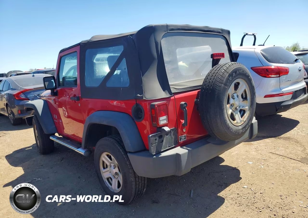 2008 Jeep Wrangler X VIN:1J4FA24138L568382 - 2