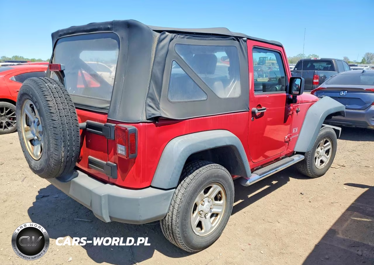2008 Jeep Wrangler X VIN:1J4FA24138L568382 - 3