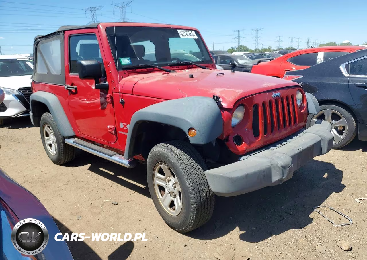 2008 Jeep Wrangler X VIN:1J4FA24138L568382 - 4