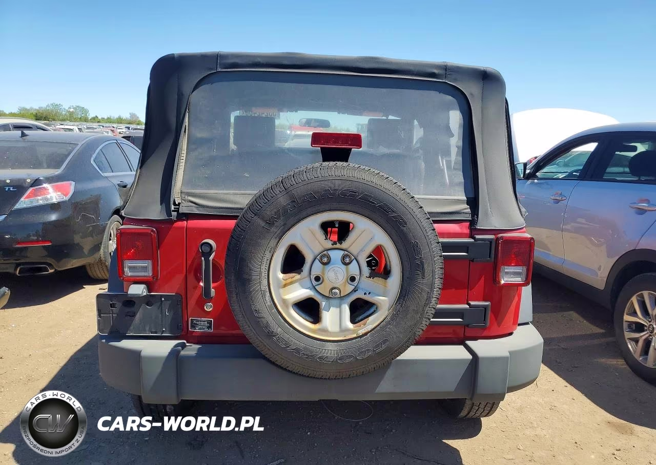 2008 Jeep Wrangler X VIN:1J4FA24138L568382 - 6