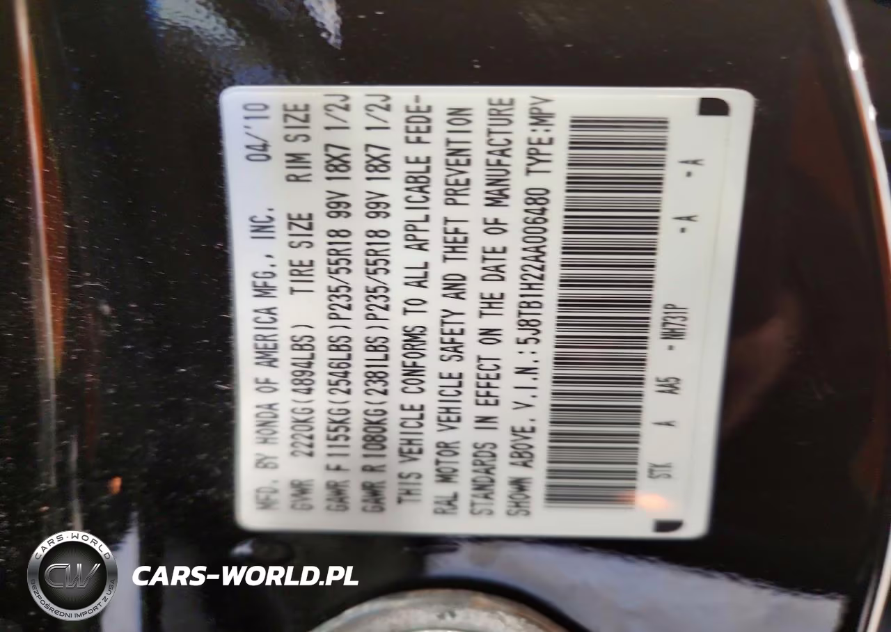 2010 Acura Rdx VIN:5J8TB1H22AA006480 - 13