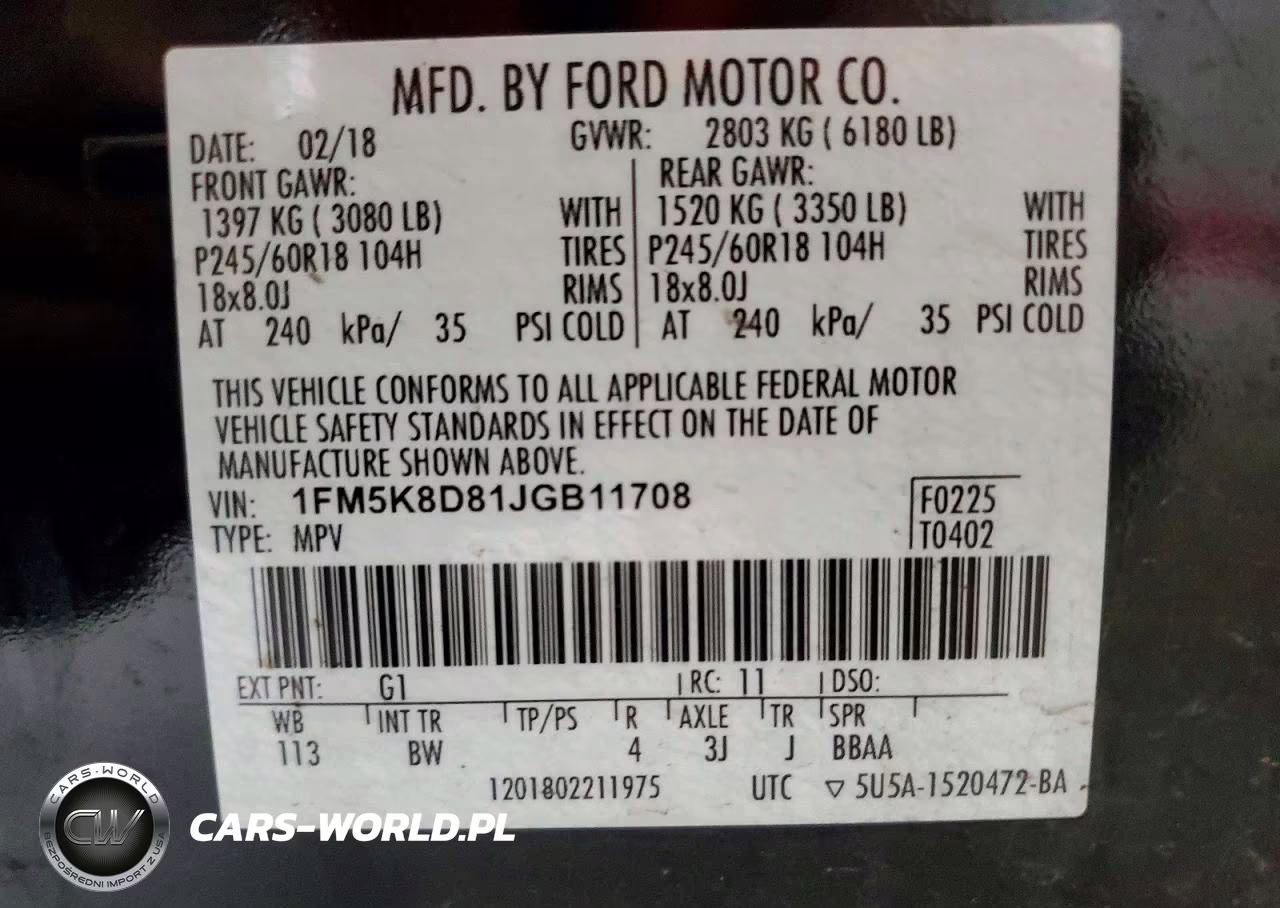 2018 Ford Explorer Xlt VIN:1FM5K8D81JGB11708 - 14