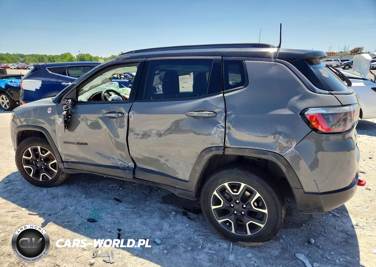 2021 Jeep Compass Trailhawk VIN:3C4NJDDB1MT590353 - 2