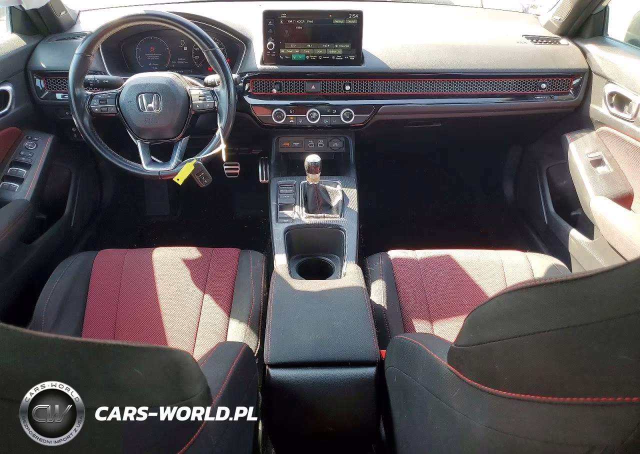 2022 Honda Civic Si VIN:2HGFE1E54NH477377 - 8
