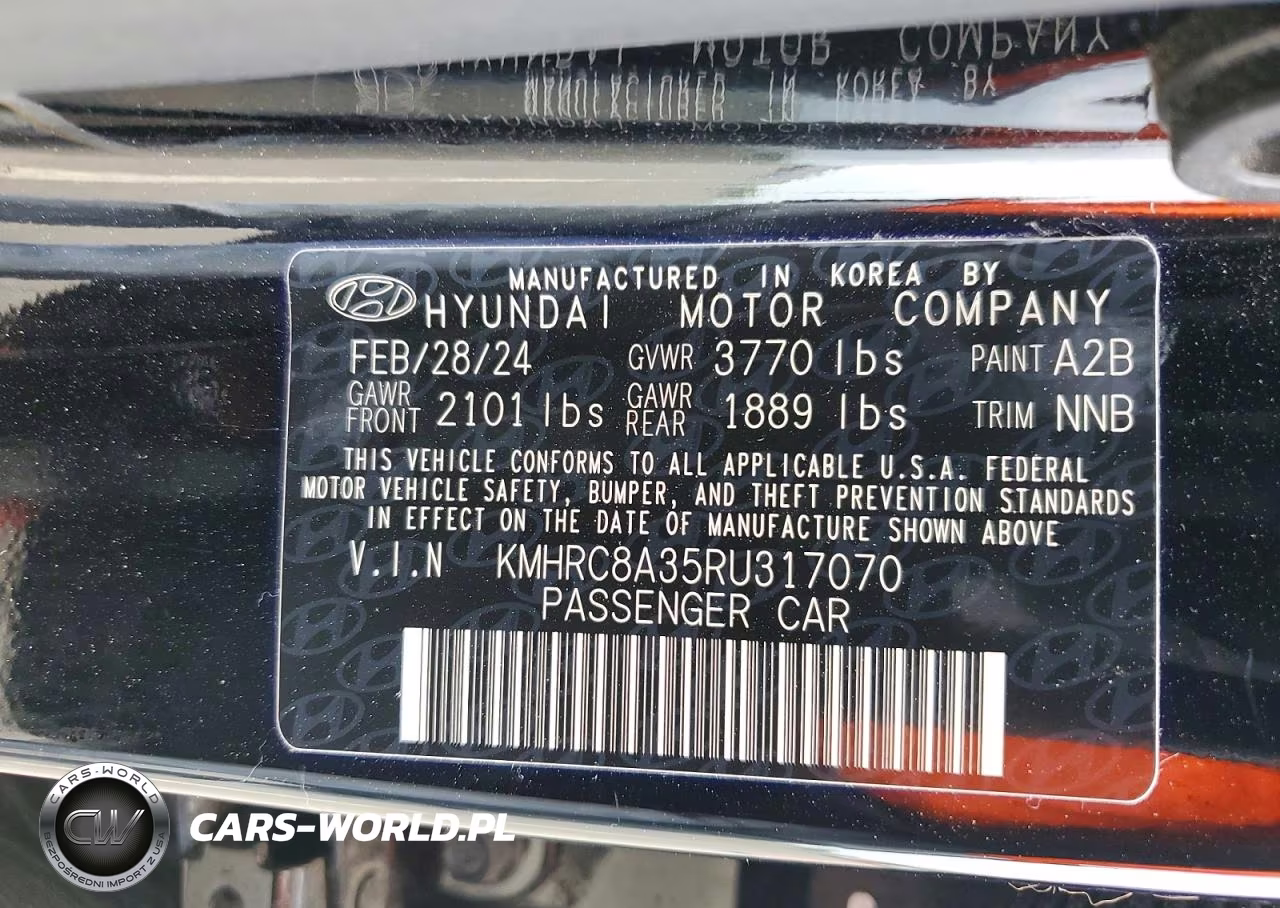 2024 Hyundai Venue Sel VIN:KMHRC8A35RU317070 - 13