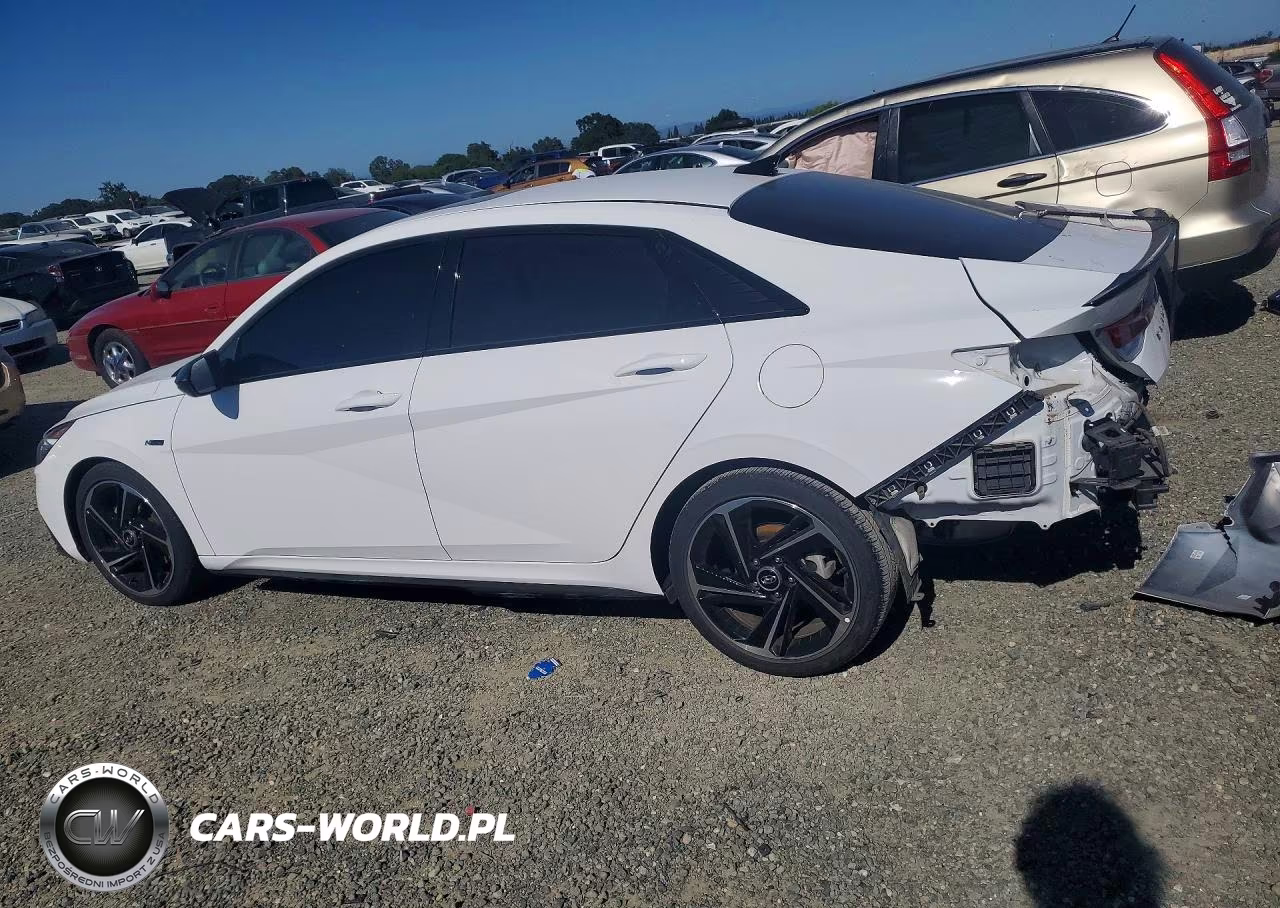 2023 Hyundai Elantra N Line VIN:KMHLR4AFXPU542301 - 2