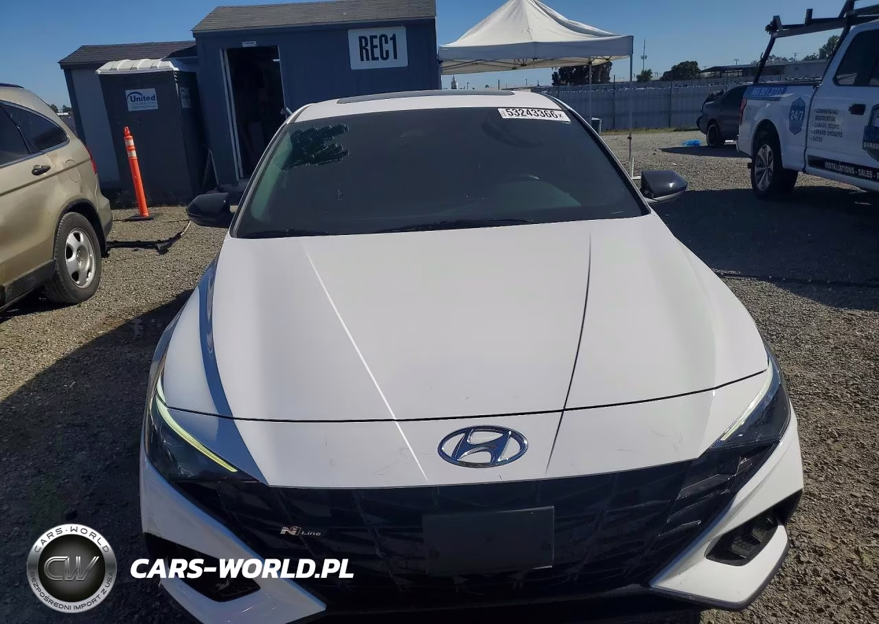 2023 Hyundai Elantra N Line VIN:KMHLR4AFXPU542301 - 5