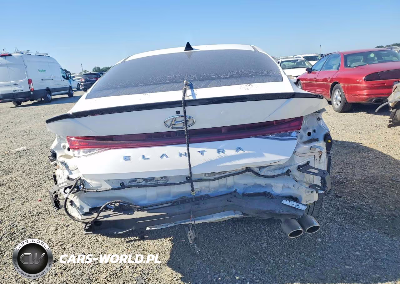 2023 Hyundai Elantra N Line VIN:KMHLR4AFXPU542301 - 6