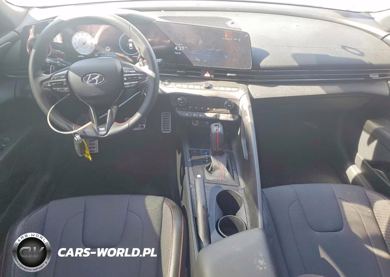 2023 Hyundai Elantra N Line VIN:KMHLR4AFXPU542301 - 8
