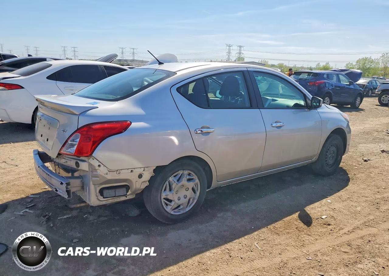 2019 Nissan Versa Sv VIN:3N1CN7AP2KL853964 - 3